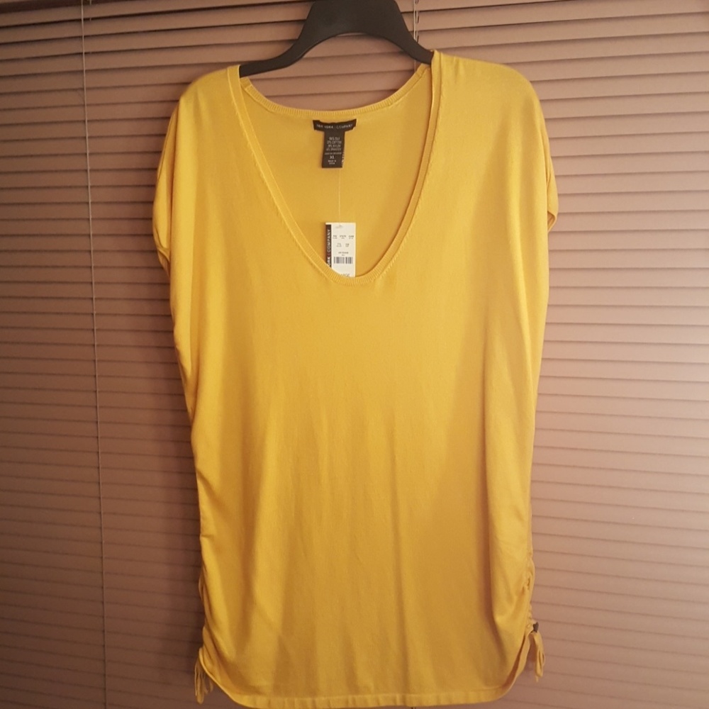 Mustard Yellow Top - NY&C XL